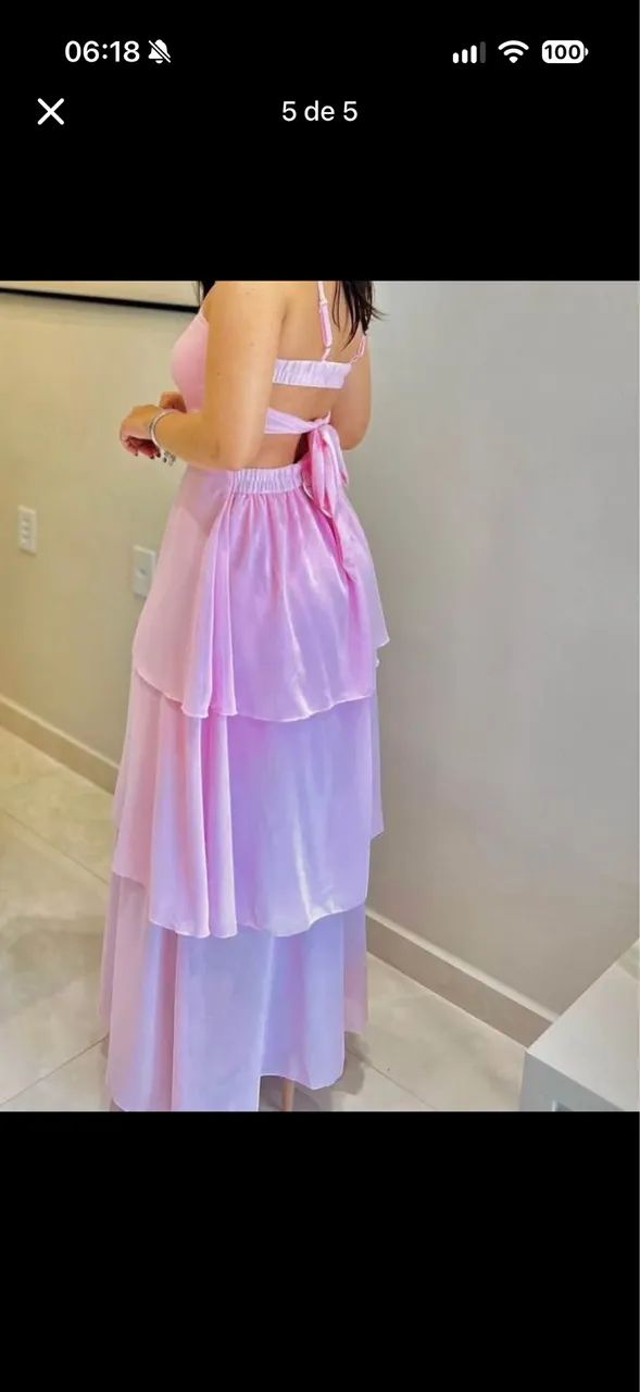Vestido rosa  - Foto 3