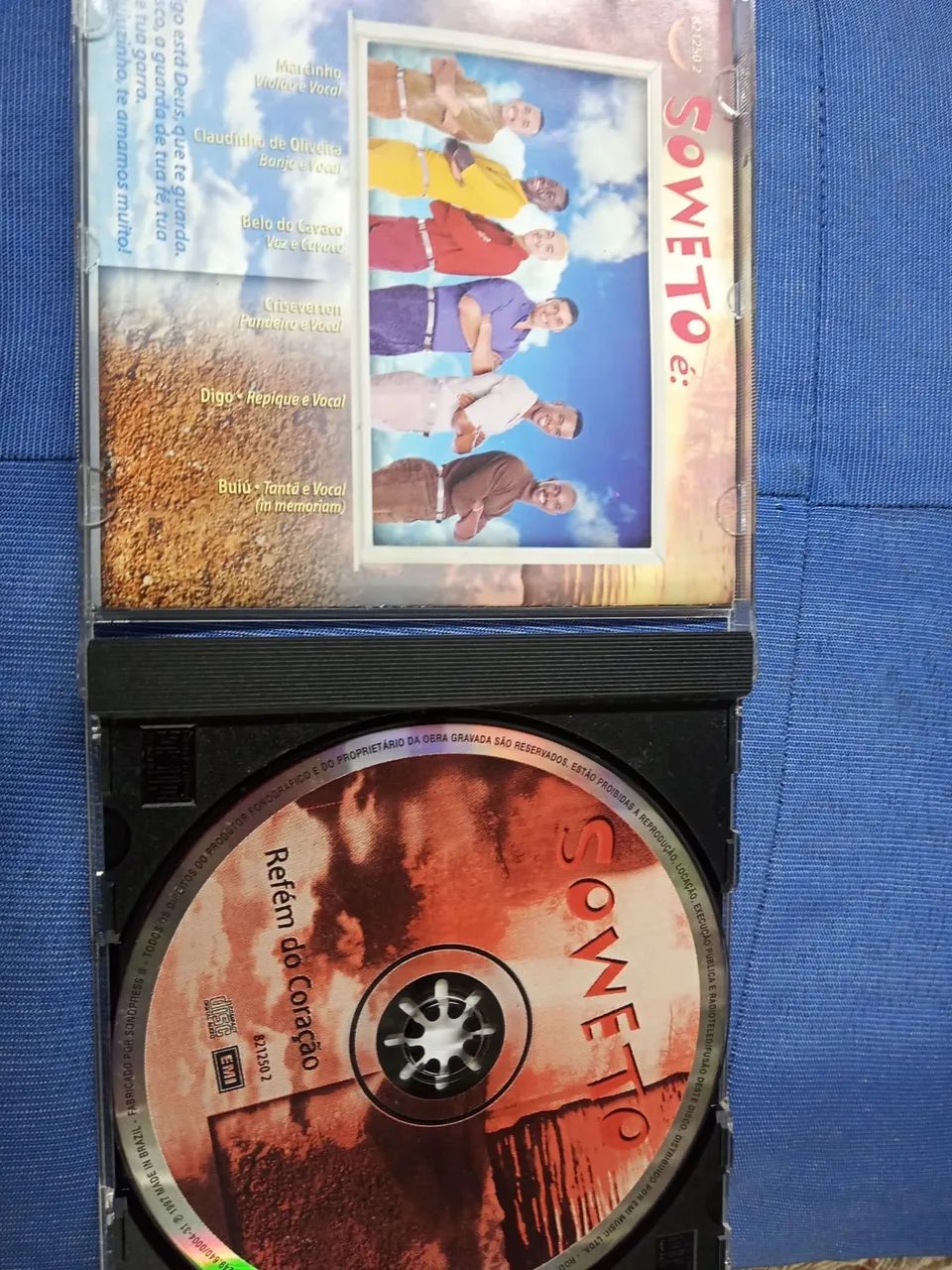 Cd Soweto - refém do coração (1997) - Foto 3