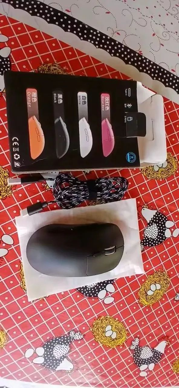 Mouse Sem Fio M348 Recarregável Bluetooth + 2.4GHz - Bateria 500mAh - Foto 4