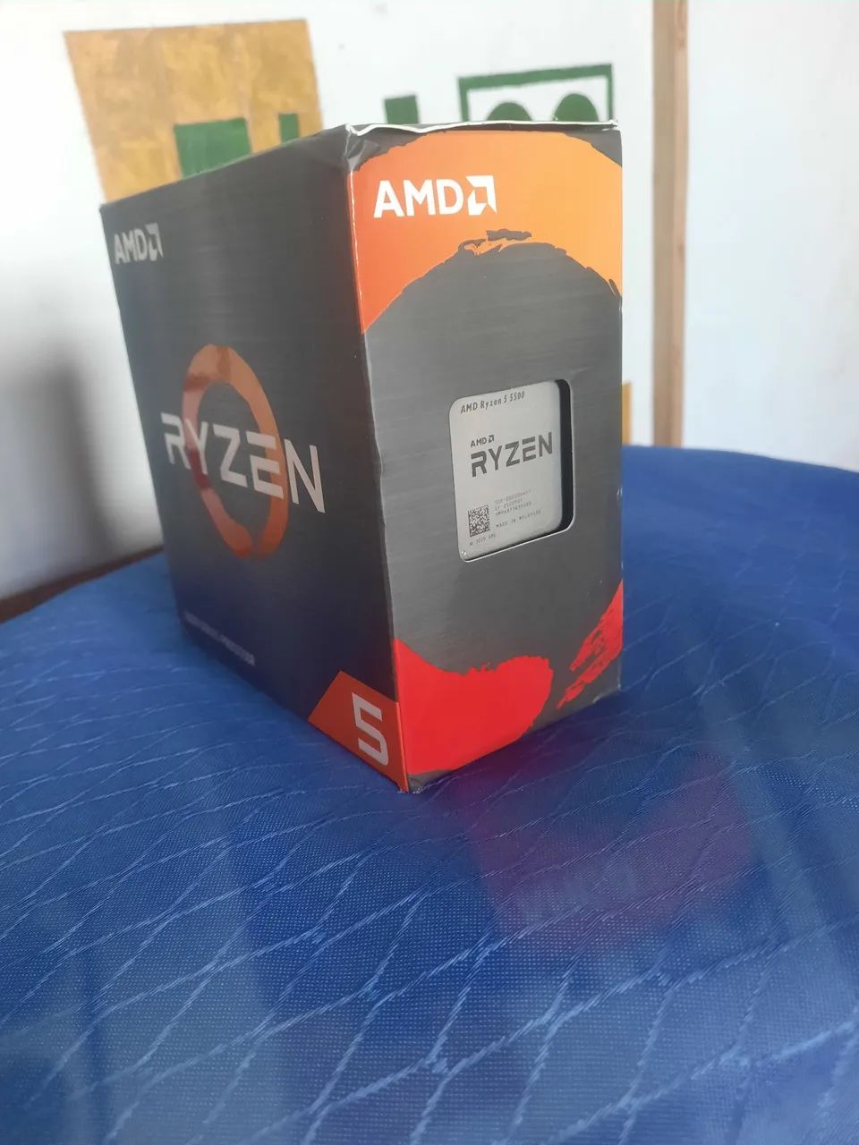 Processador AMD Ryzer 5 5500 3.6GHz 4.2GHz maz turbo cache 16mb