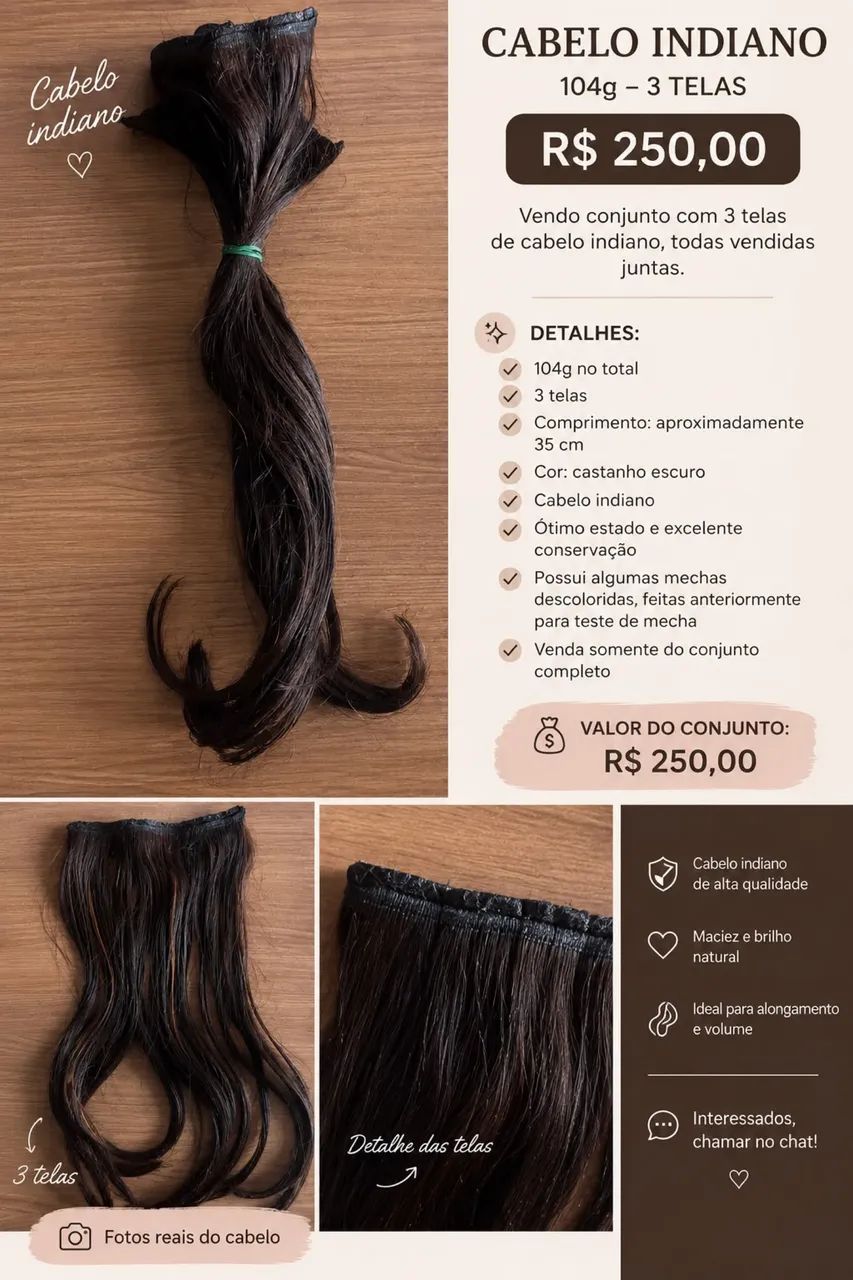 Cabelo indiano 