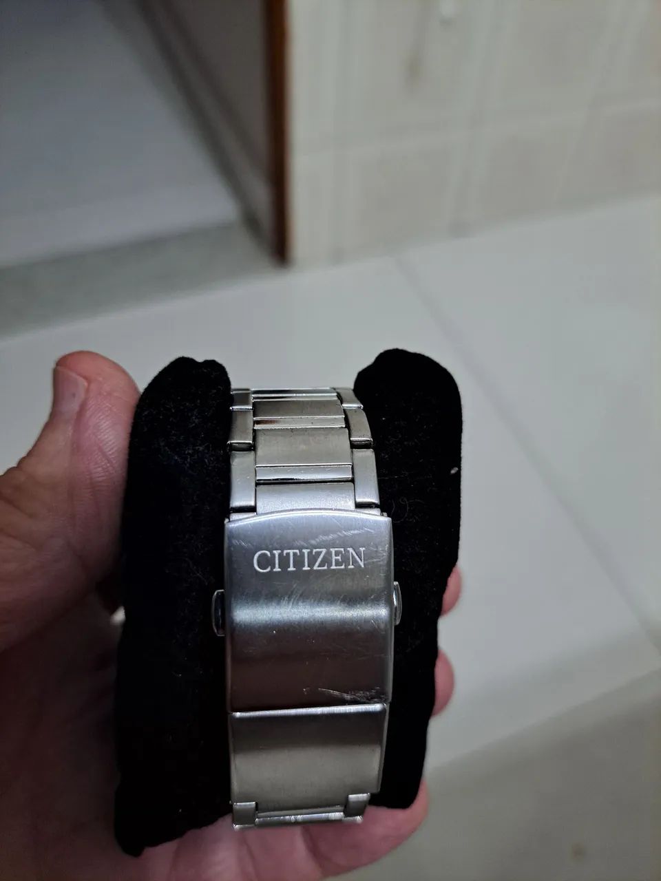 Relógio citizen cronógrafo wr 100 super conservado  - Foto 4