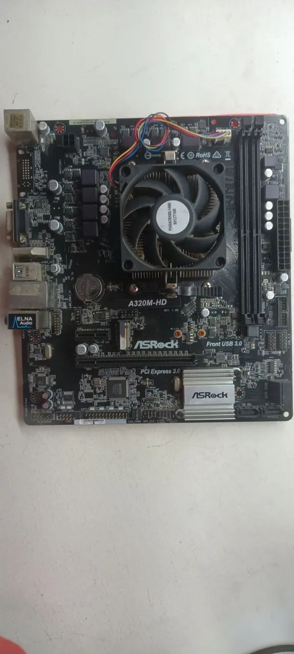 Placa mãe ASRock A320M-HD - Foto 2