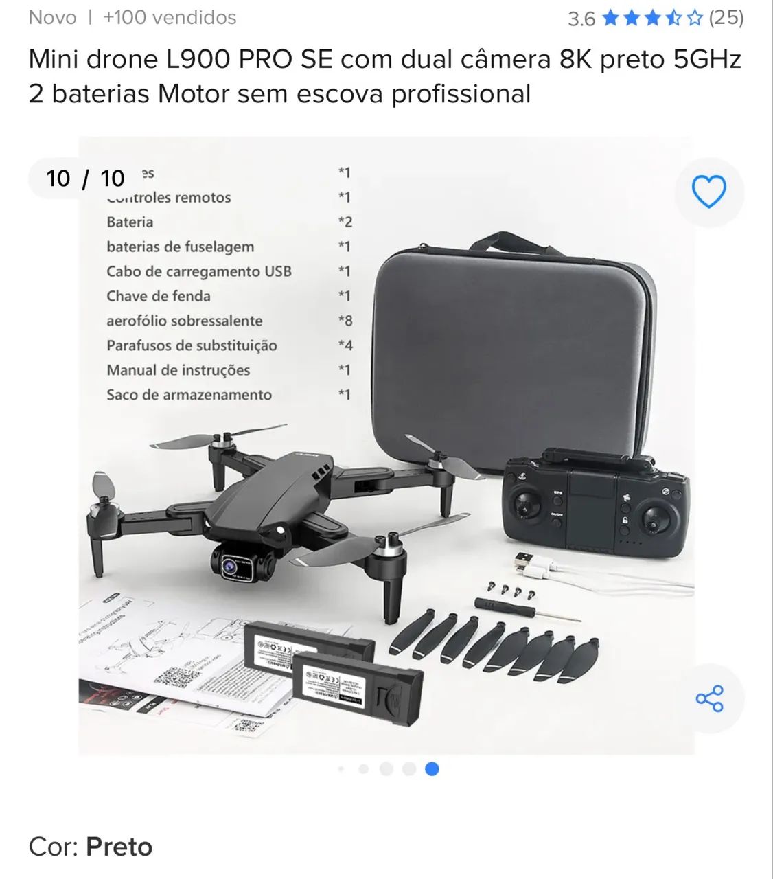 Drone - novo - Foto 3