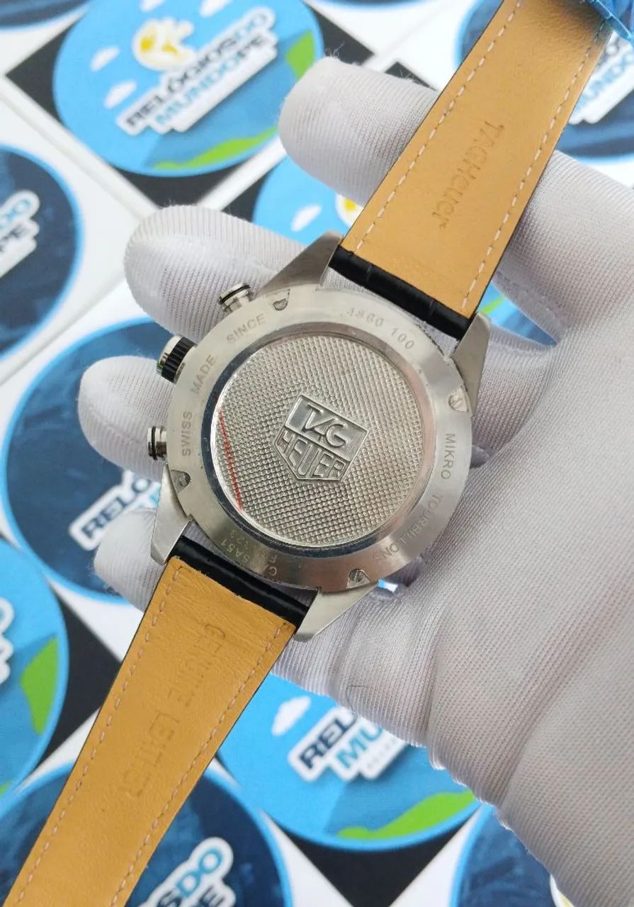RELOGIO TG CALIBRE 1969 PRETO CHNOGRAPH  - Foto 5