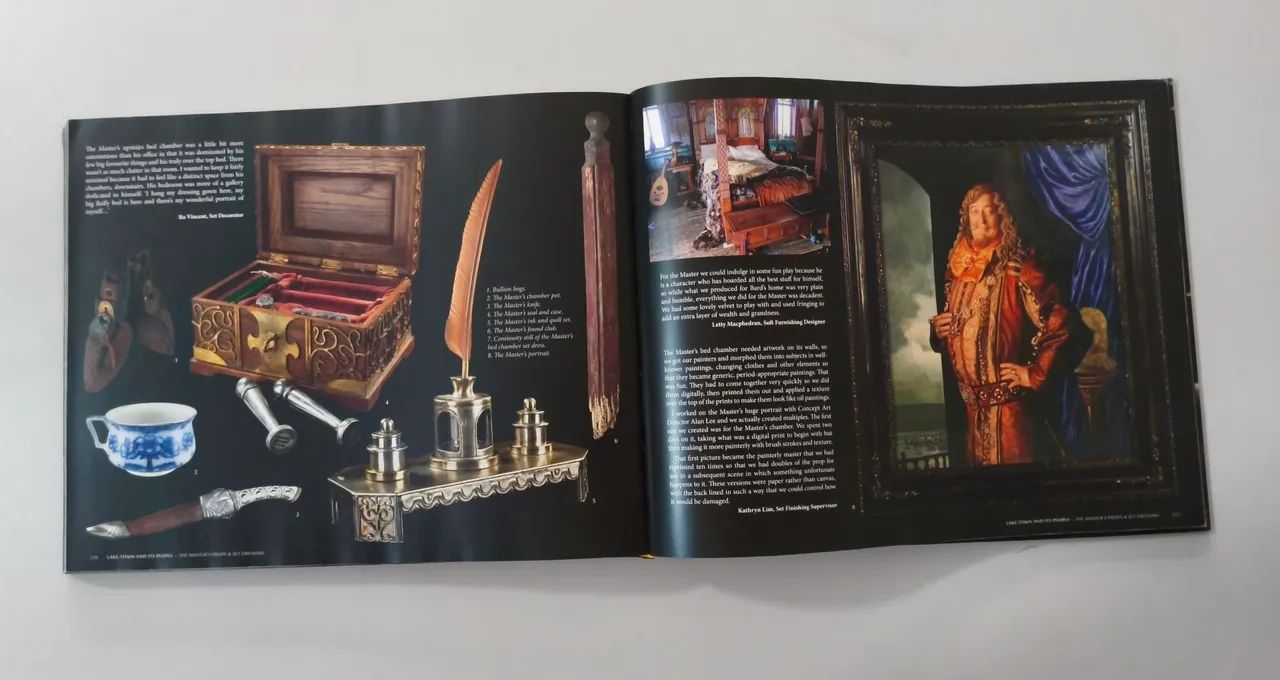 Artbook Hobbit The Desolation Smaug - Foto 4
