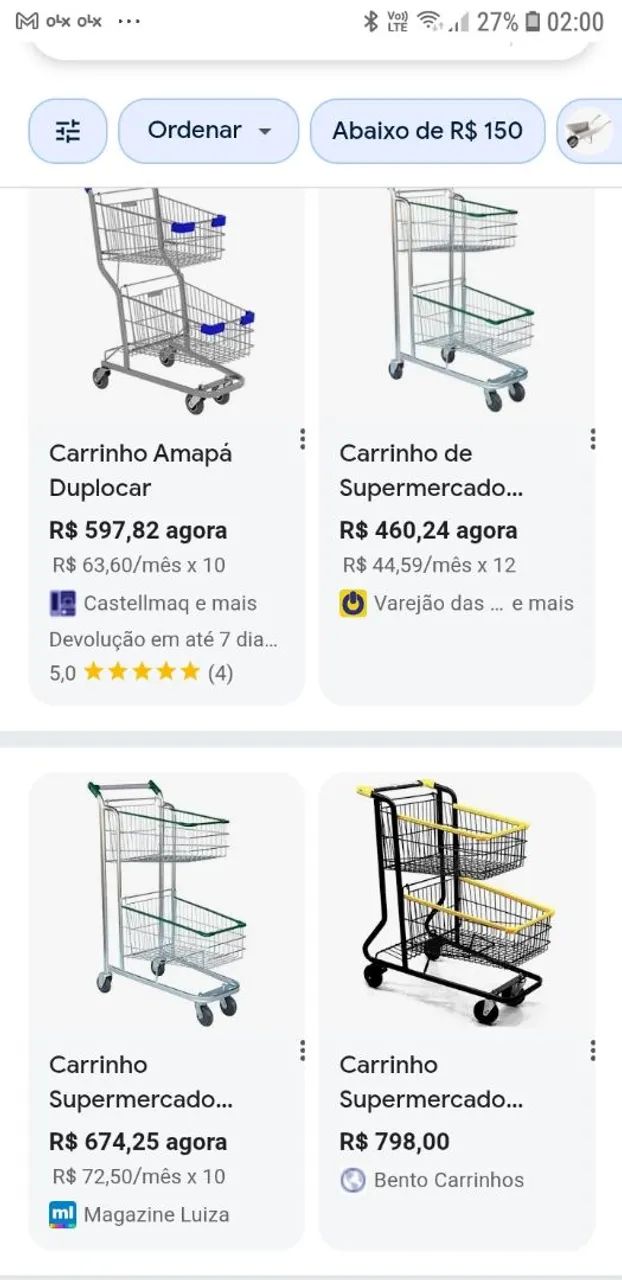 Carrinho para mercado - Foto 6