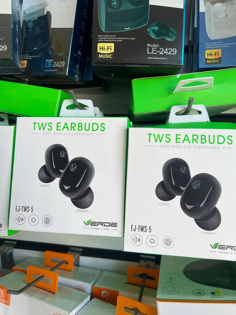 Fone De Ouvido Bluetooth Sem Fio Com Visor Intra Auricular - Foto 2