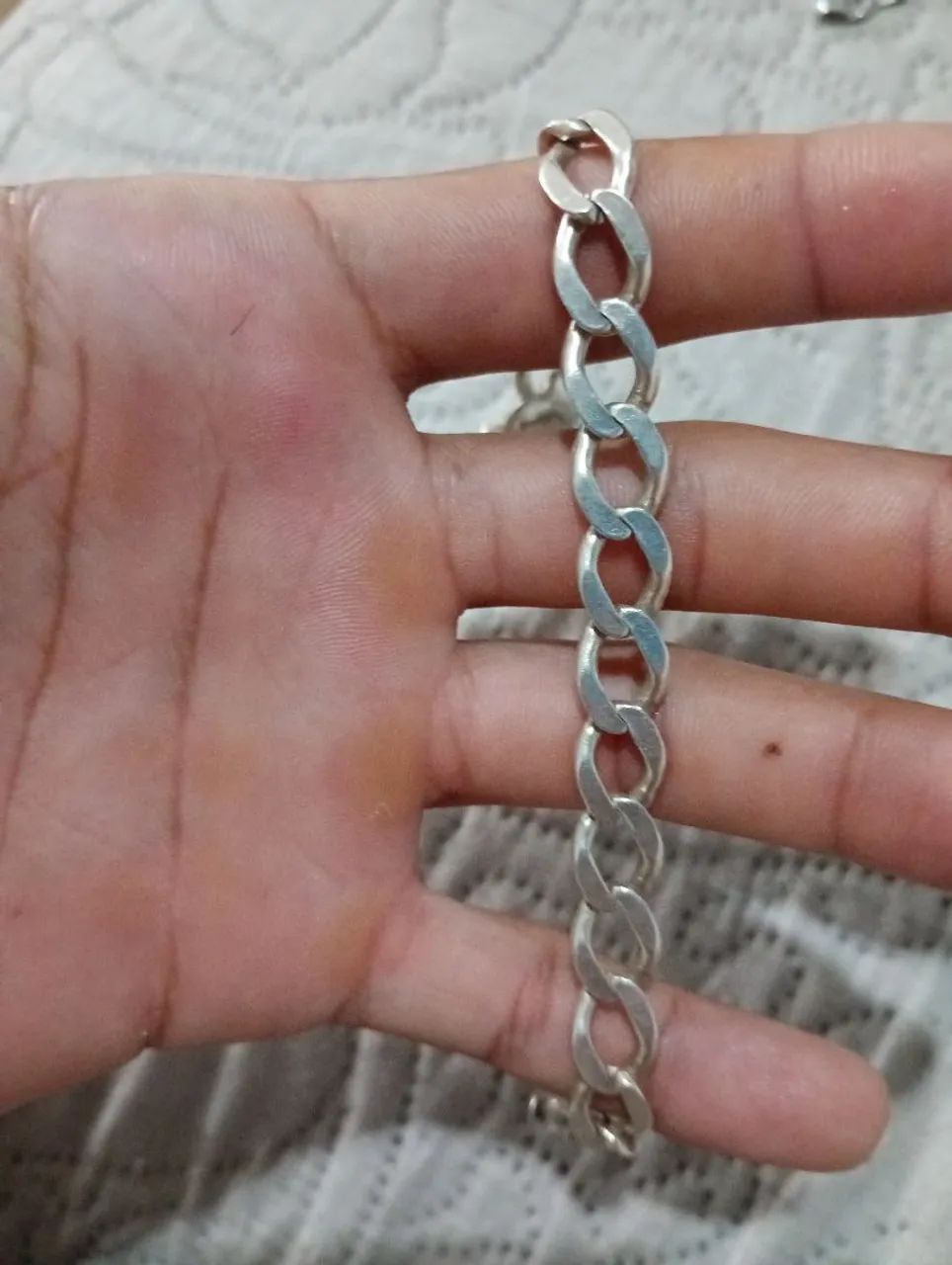 Pulseira de prata - Foto 2