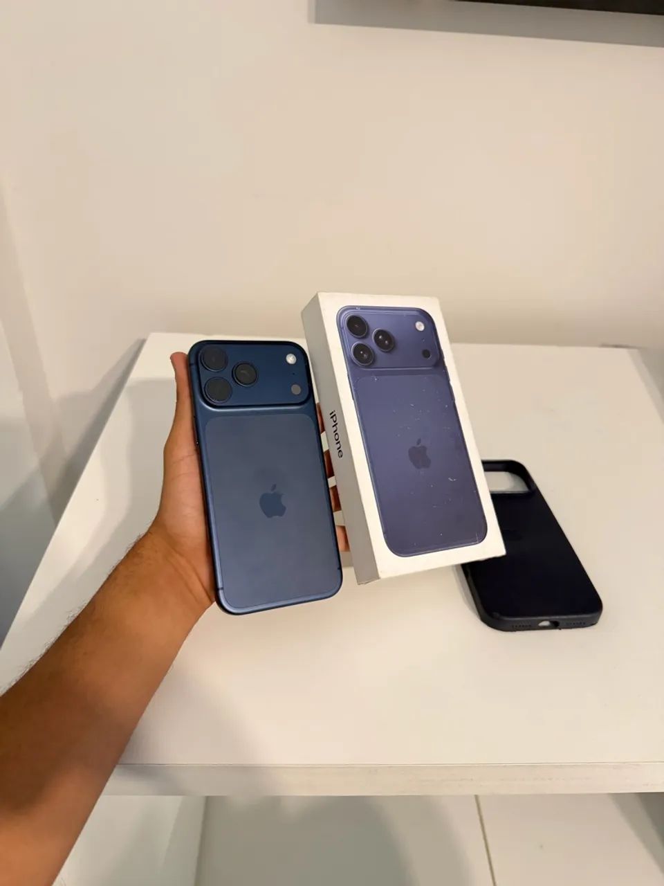 iPhone 17 pro max azul 256gb