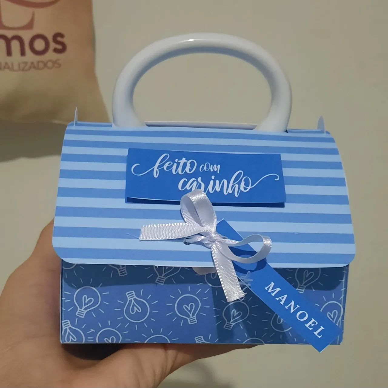 Caneca personalizada + embalagem 