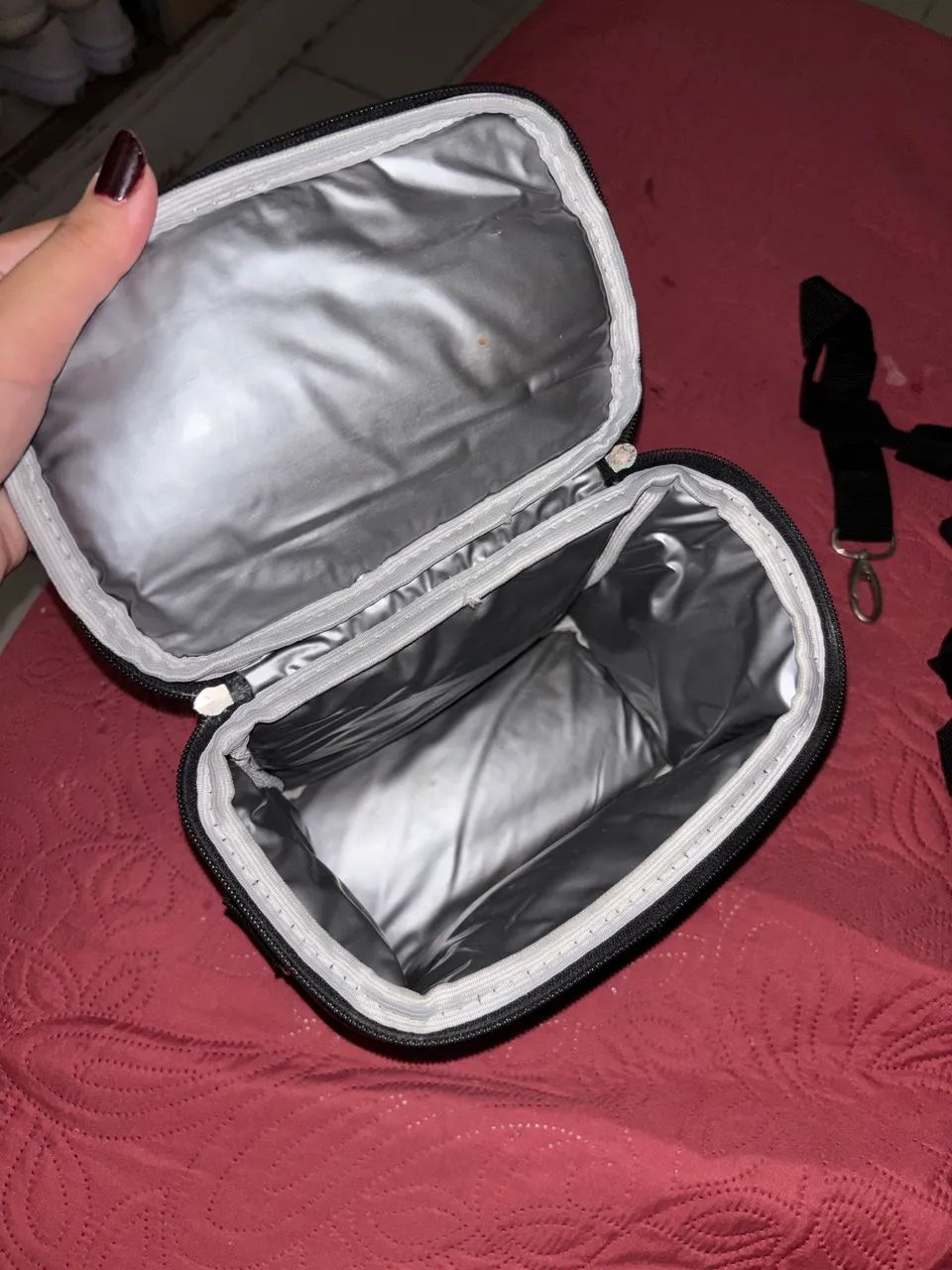 Lancheira/Bolsa térmica Mimeira de couro - Foto 2