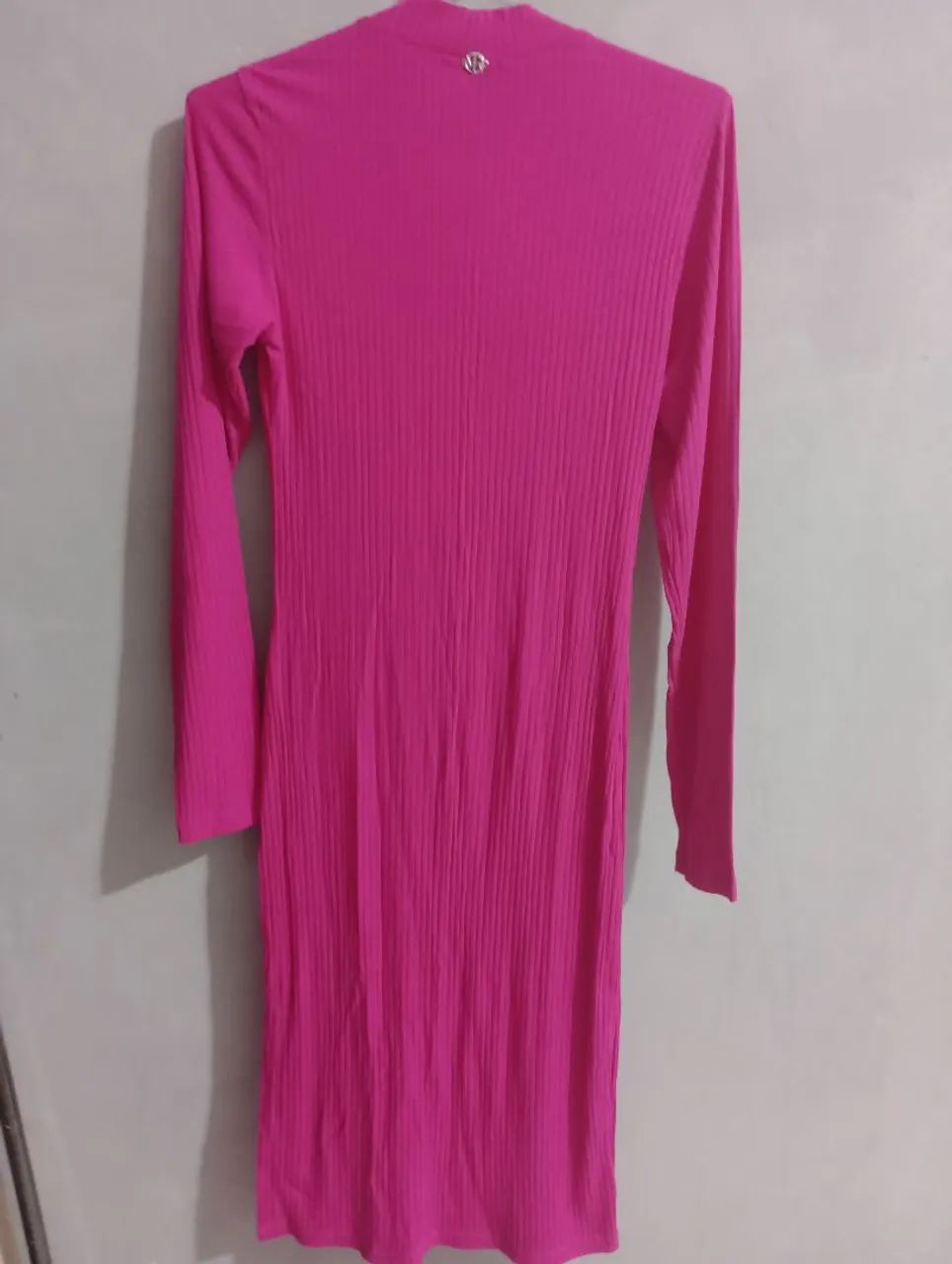 Vestido canelado Morena Rosa - Foto 4