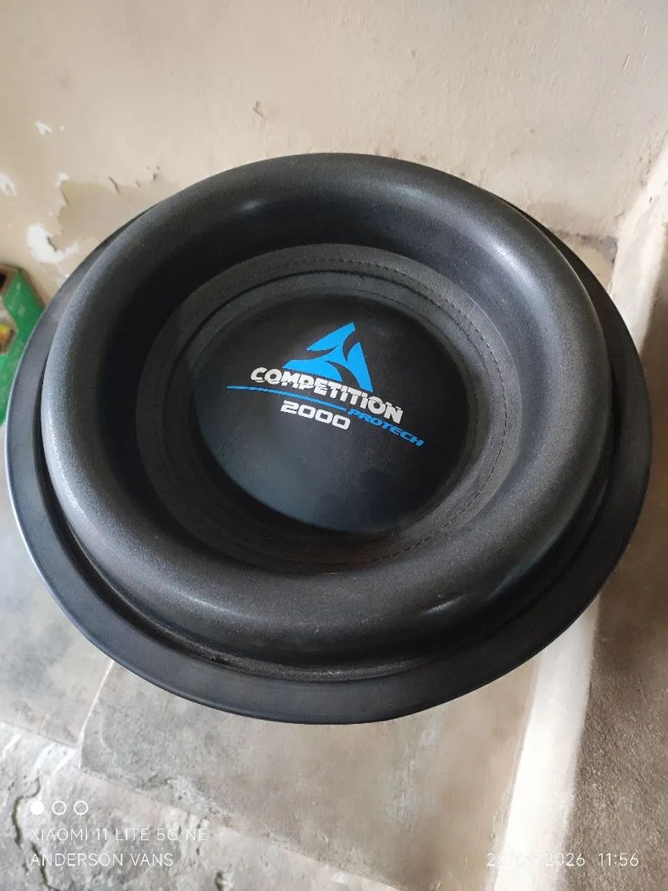 Subwoofer protech competition 12 pol 2.000 RMS 