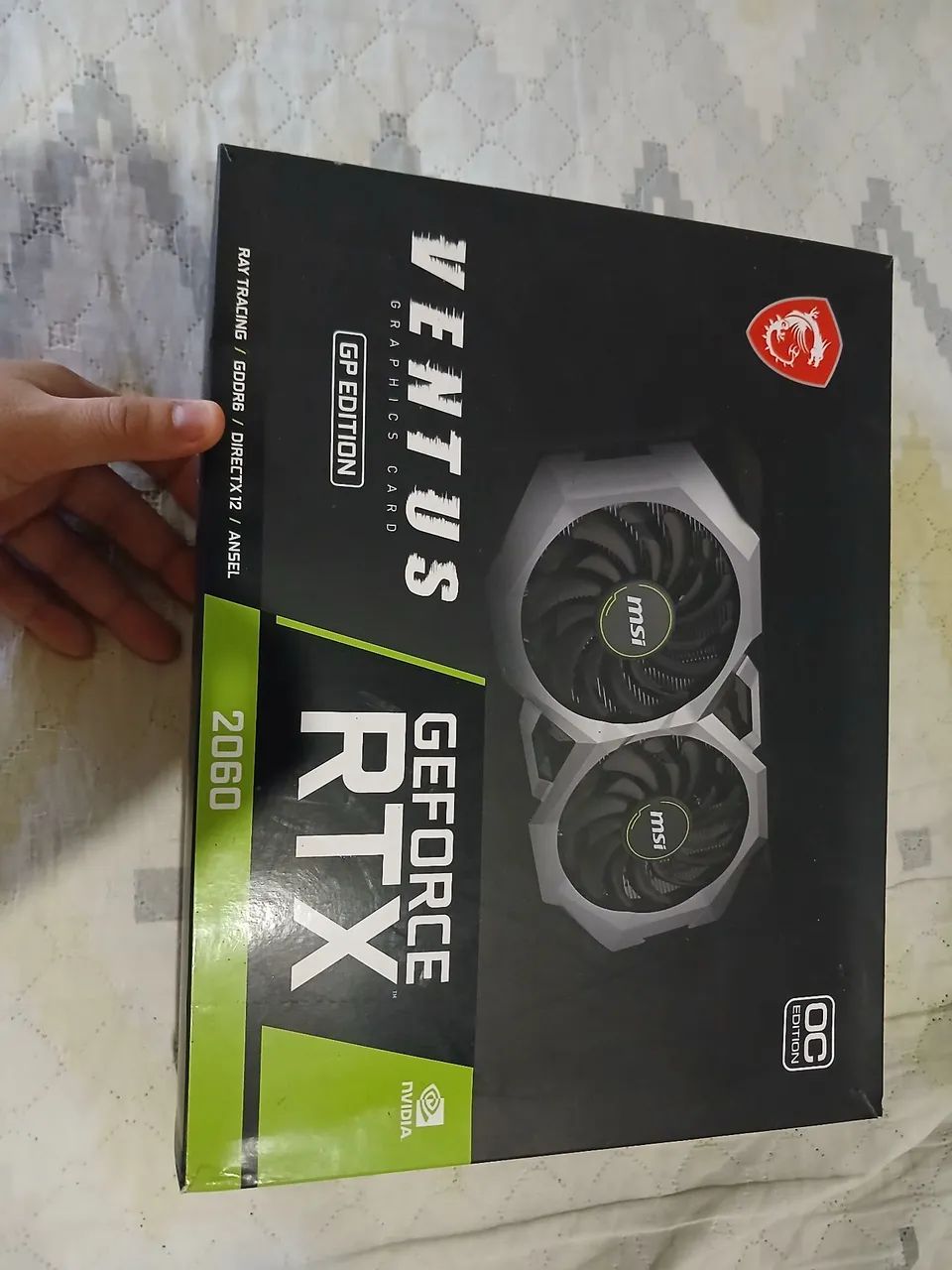 Placa de video RTX 2060 6GB