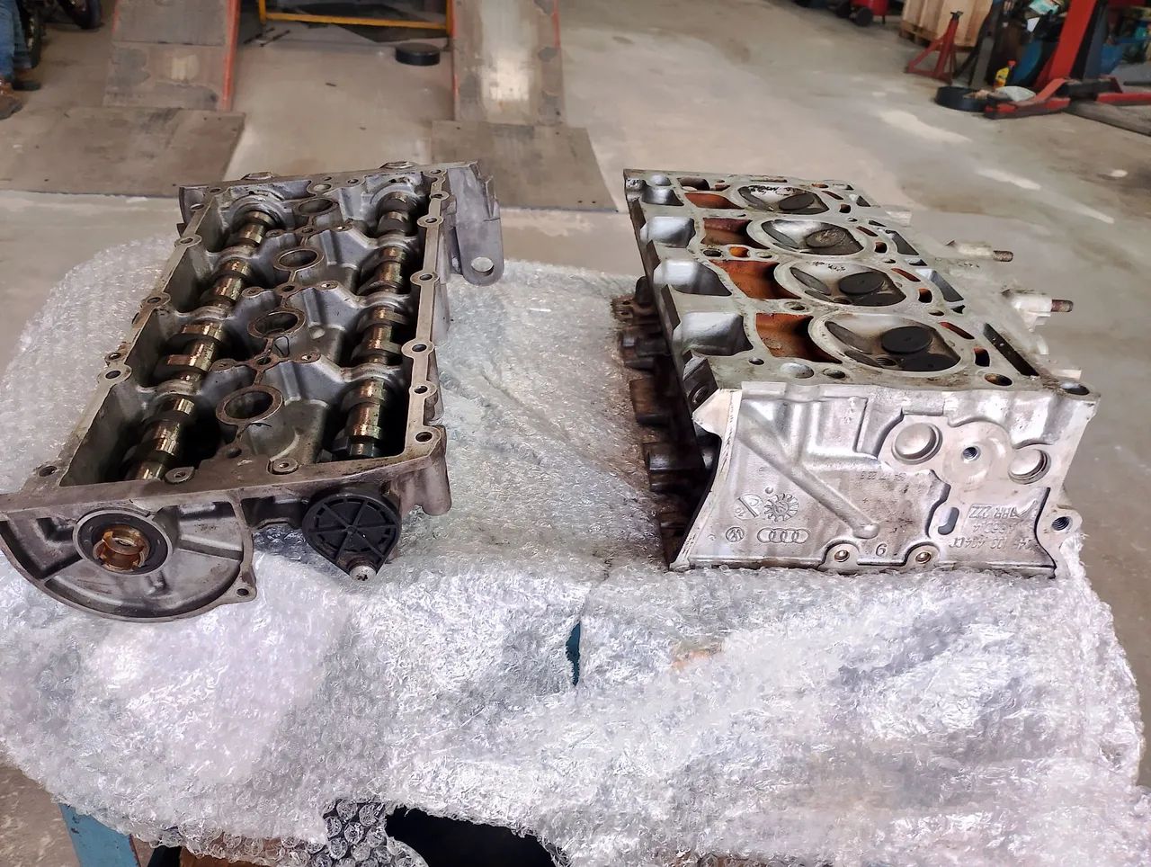 Cabeçote e Comando de Válvulas Fox/Saveiro 1.6 Msi