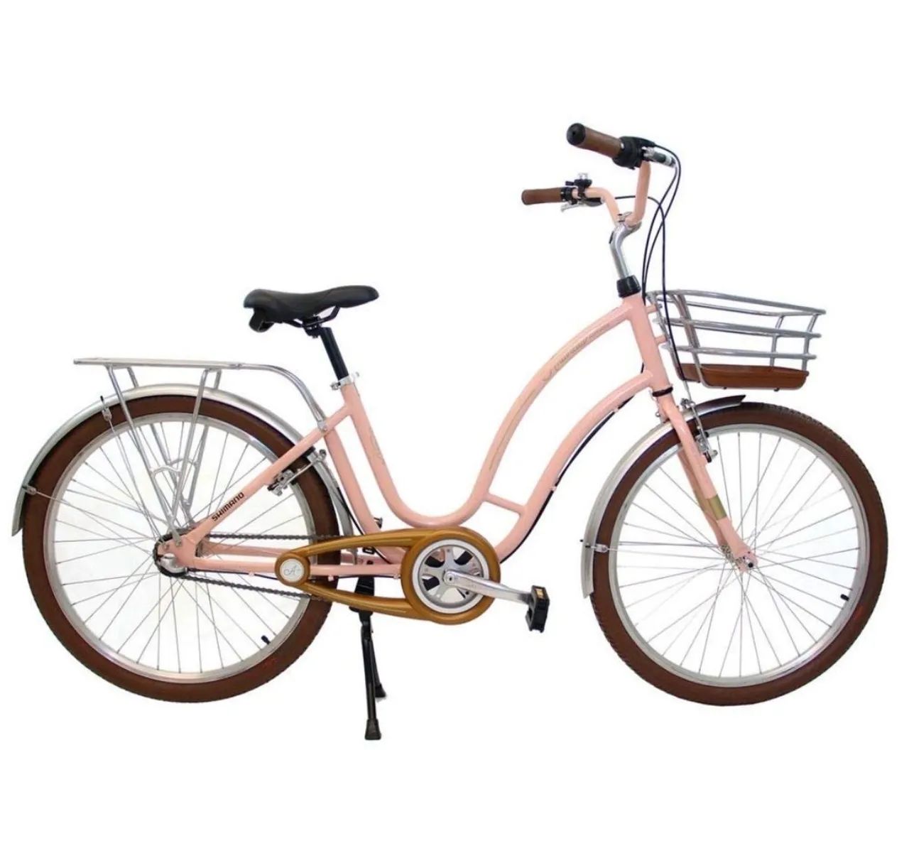Bicicleta antonela Nova, 3 marchas, feita de aço de carbono