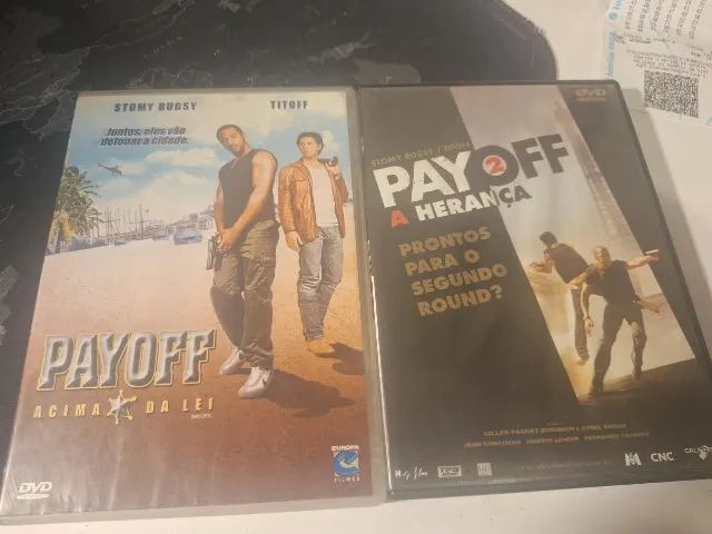 PAY OFF - POLICIAL - 1 E 2 - R&C DVDS