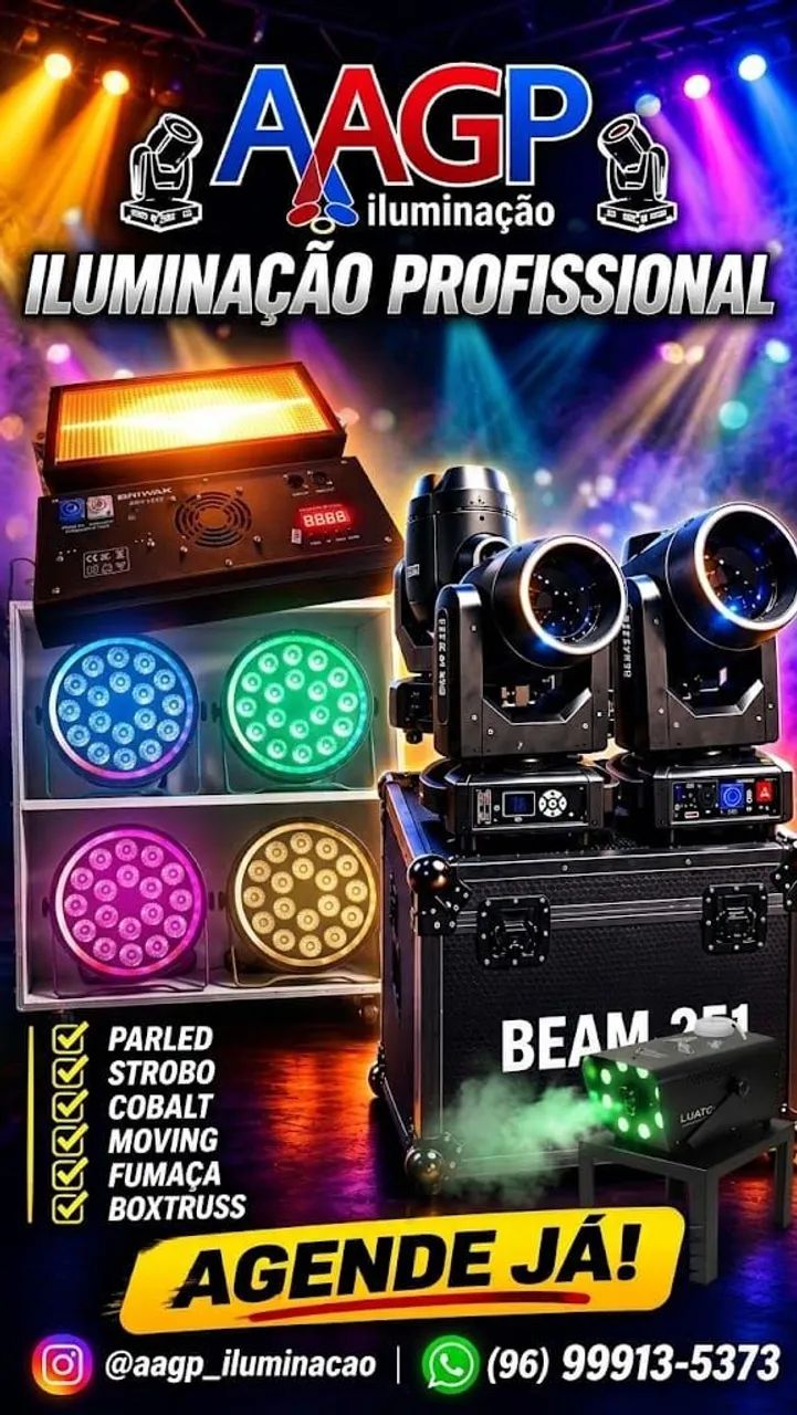 Aluguel e cobertura de eventos - ILUMINAÇÃO 
