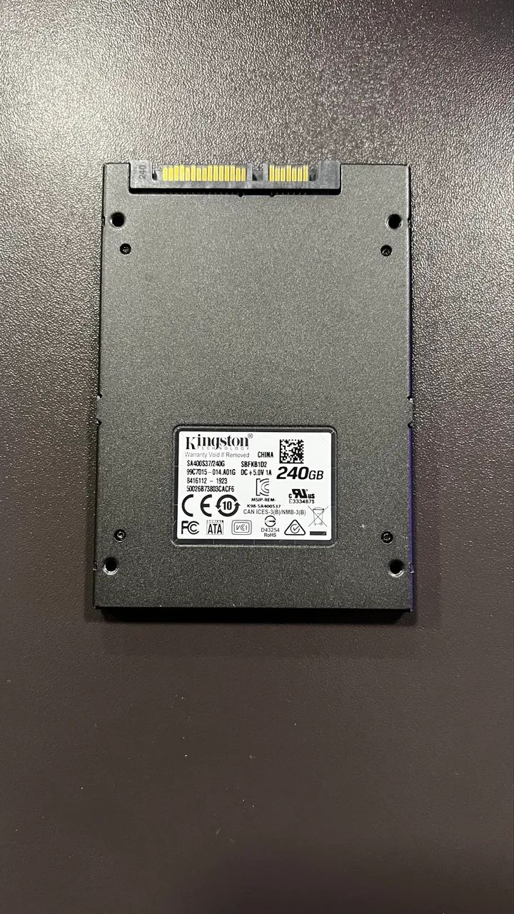 SSD Kingston 240GB SATA 2.5 A400 - Foto 2