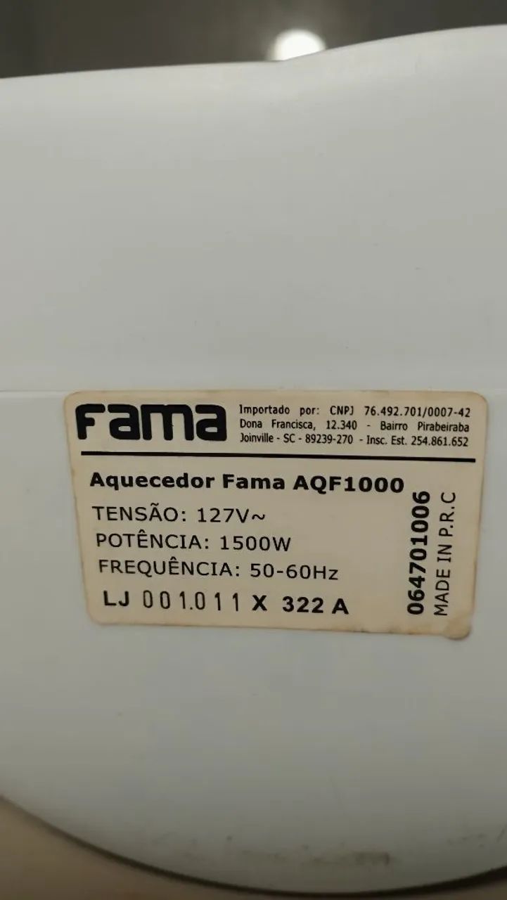 Aquecedor fama - Foto 4
