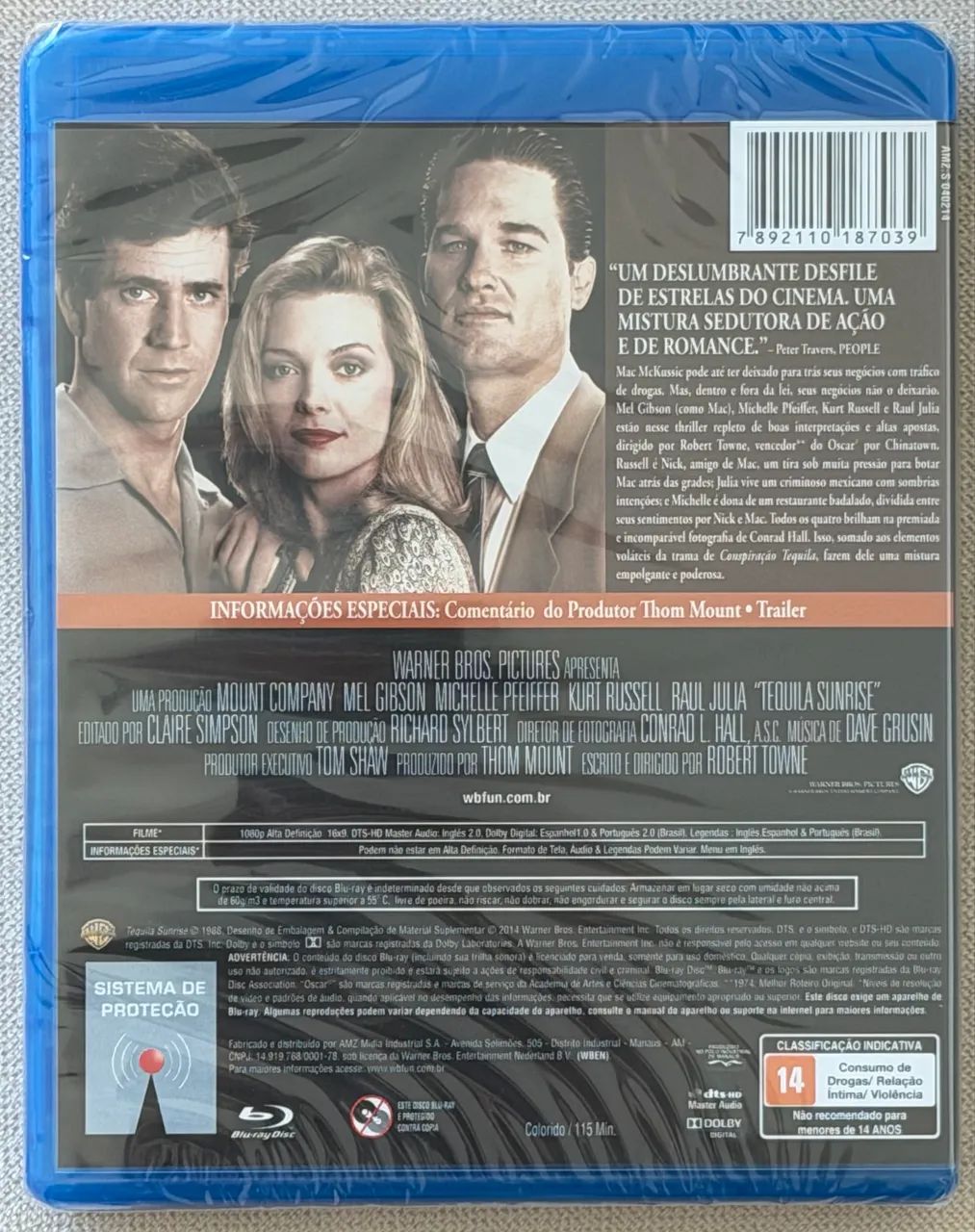 Blu-Ray Conspiração Tequila (original e lacrado) - Foto 2