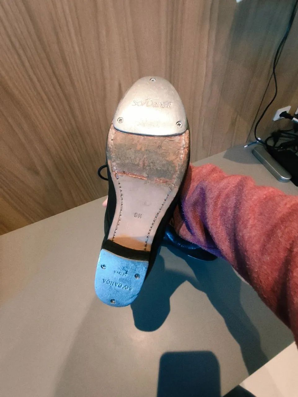  Sapato de Sapateado Profissional Feminino - Foto 4