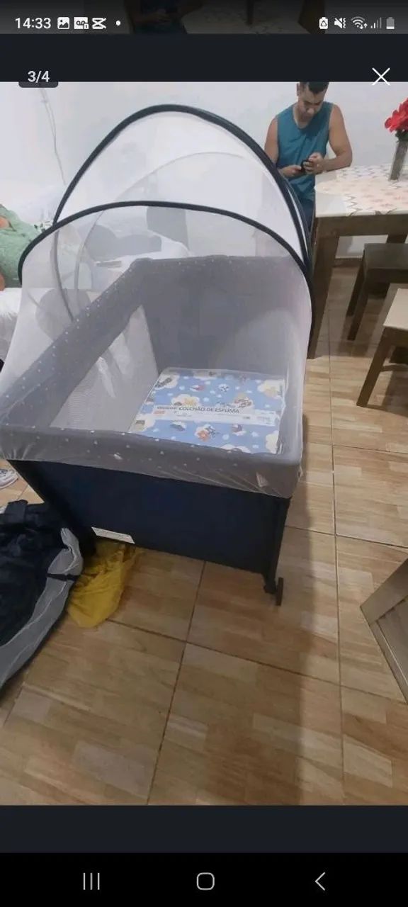 Cercadinho de bebê 500 reais  - Foto 4