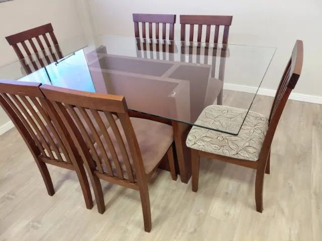 Mesa de jantar de 06 lugares  - Foto 4