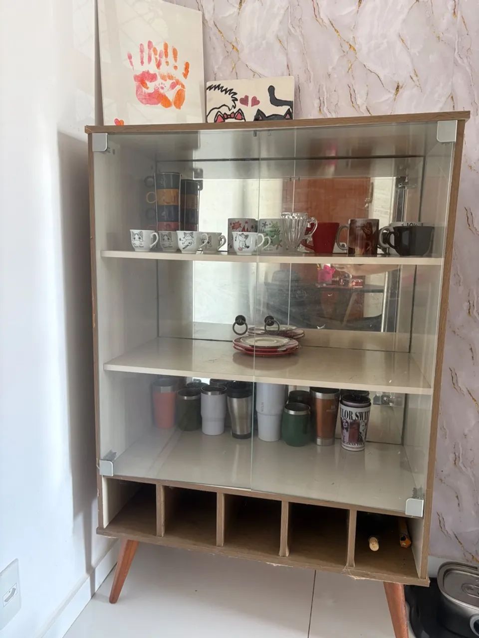 Cristaleira com espelhos - Foto 4