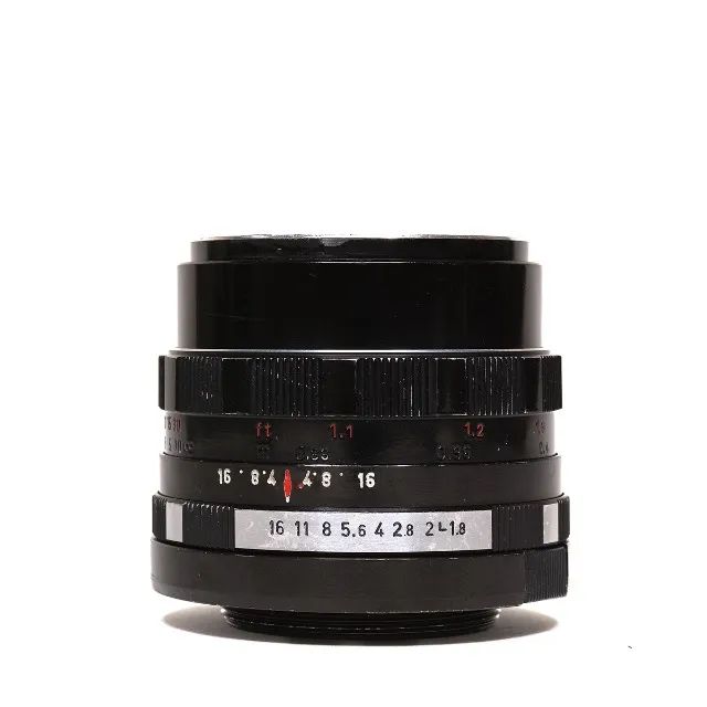 Lente Meyer Optik Gorlitz Oreston 50mm f 1.8 GDR Mount M42 - Foto 2