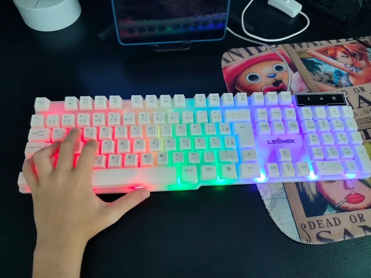 Teclado para computador com iluminação  - Foto 3