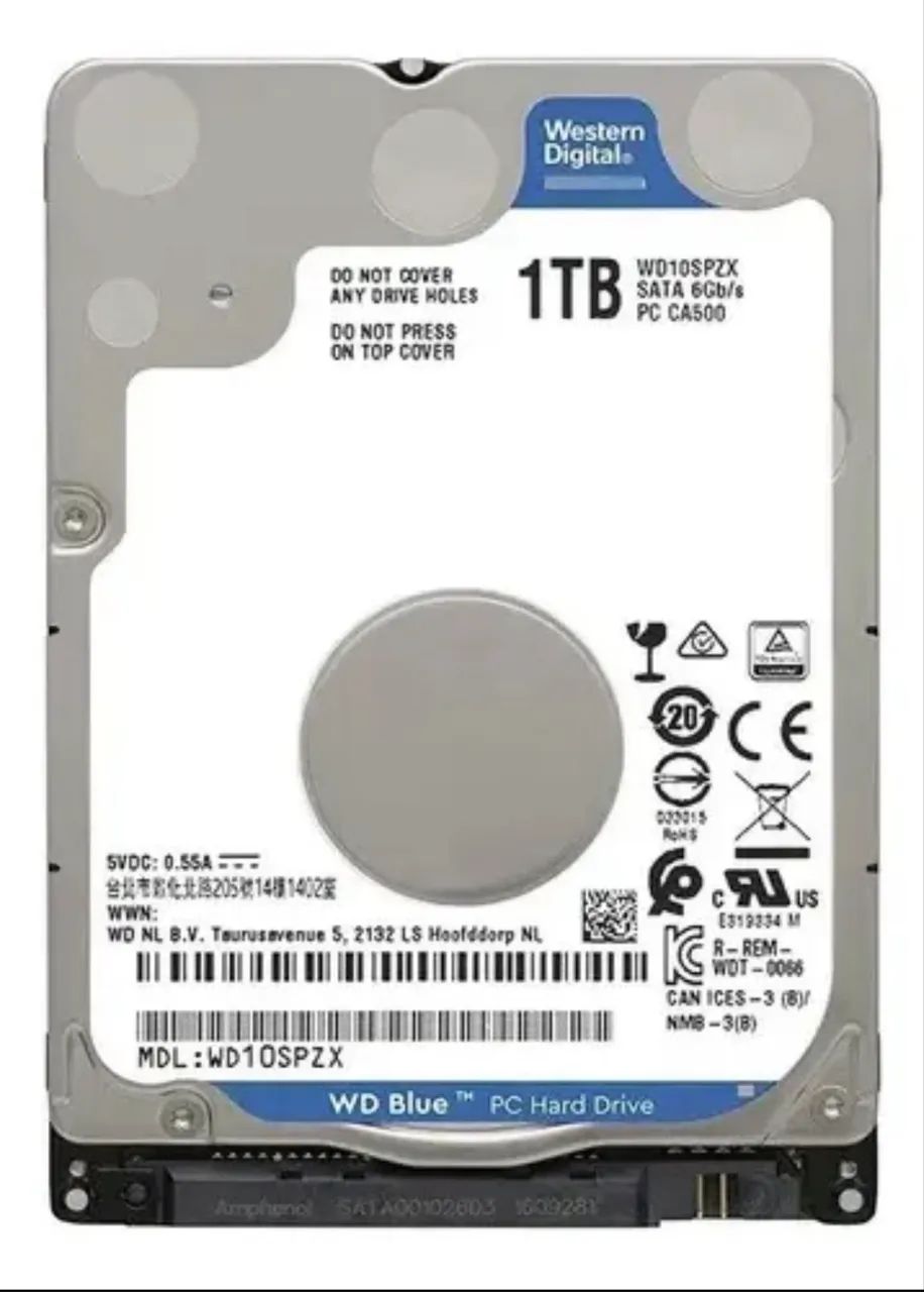 Hd 1tb notebook