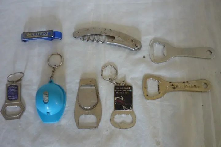 Abridores De Garrafas Lote Com 7 Peças Leia (Usado)