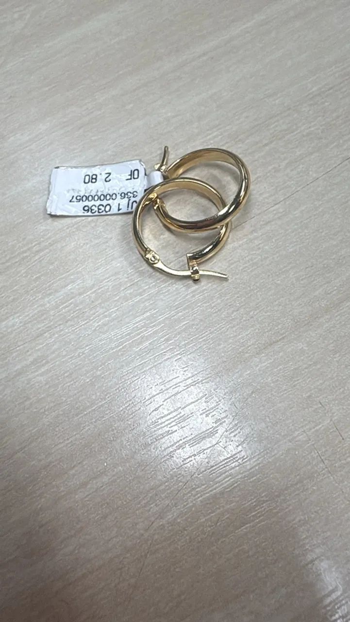 Brincos de ouro 18  - Foto 2