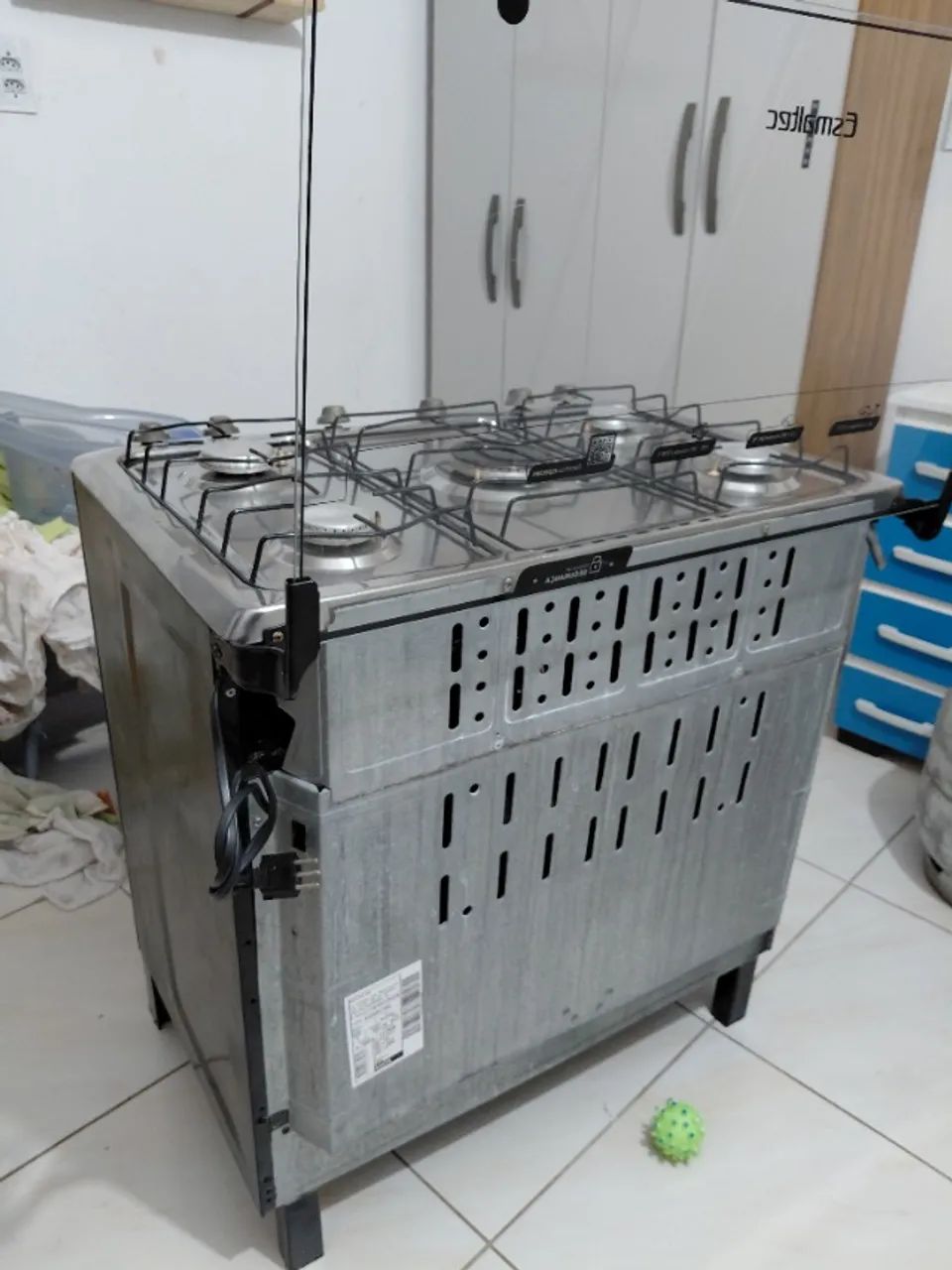 Fogão esmaltec de 5 bocas automático  - Foto 4