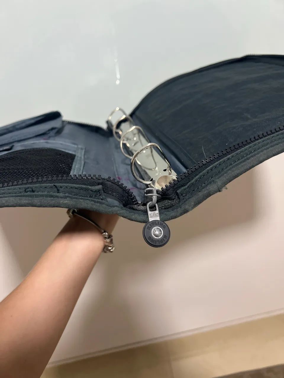 Fichário Kipling Preto - Foto 5