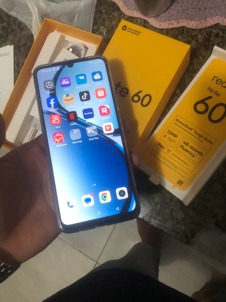 Vendo ou troco celular realme Note 60 - Foto 2