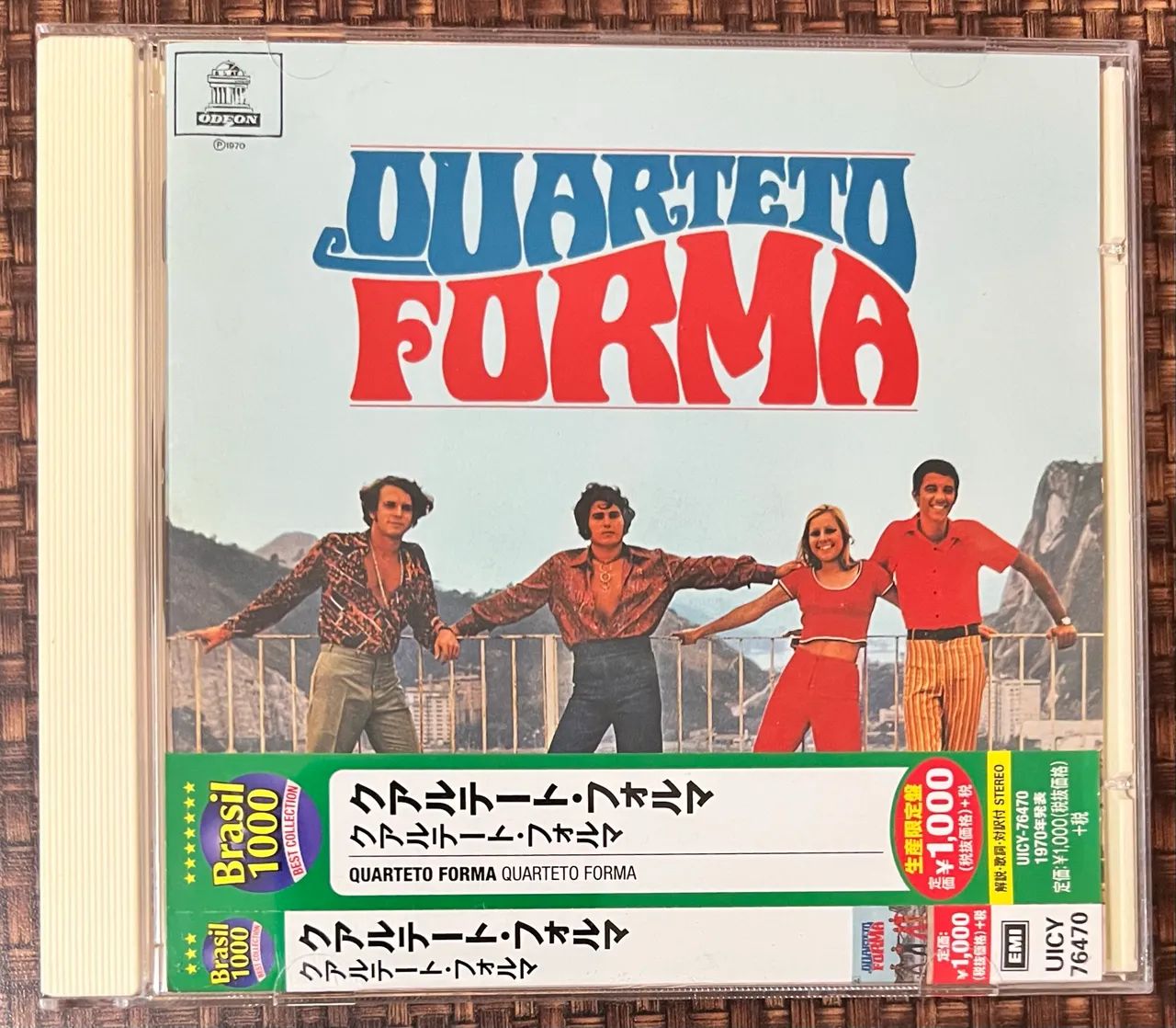 Cd Quarteto Forma (1970) - Edição Japonesa 2014 C/ OBI - Raro