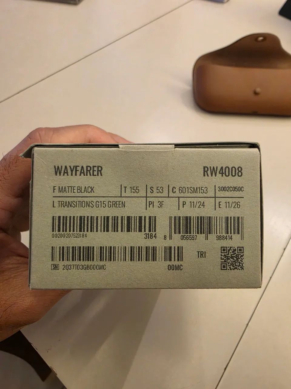 Óculos Ray Ban meta wayfarer 