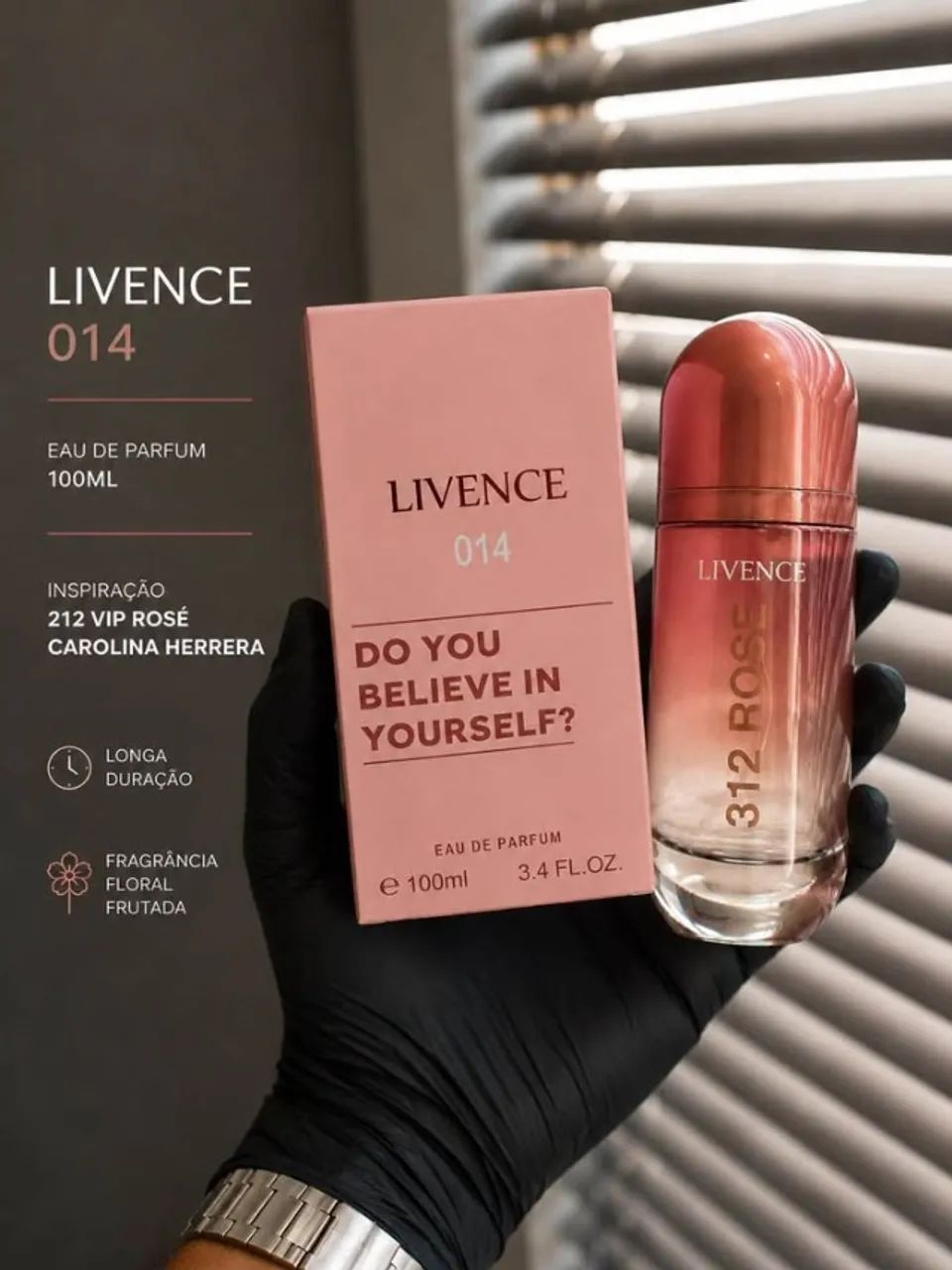 Perfume 212 VIP Rosé Carolina Herrera Feminino 100ml - Foto 2