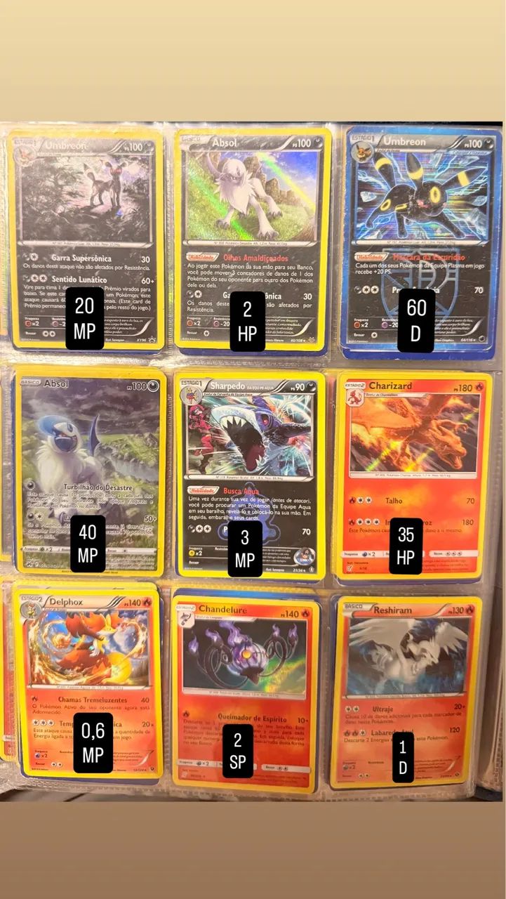 Cartas Pokémon Variadas - Foto 4