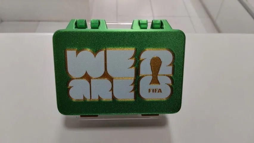 Caixa Porta Figurinhas COPA 2026 Grande 350 - Foto 2
