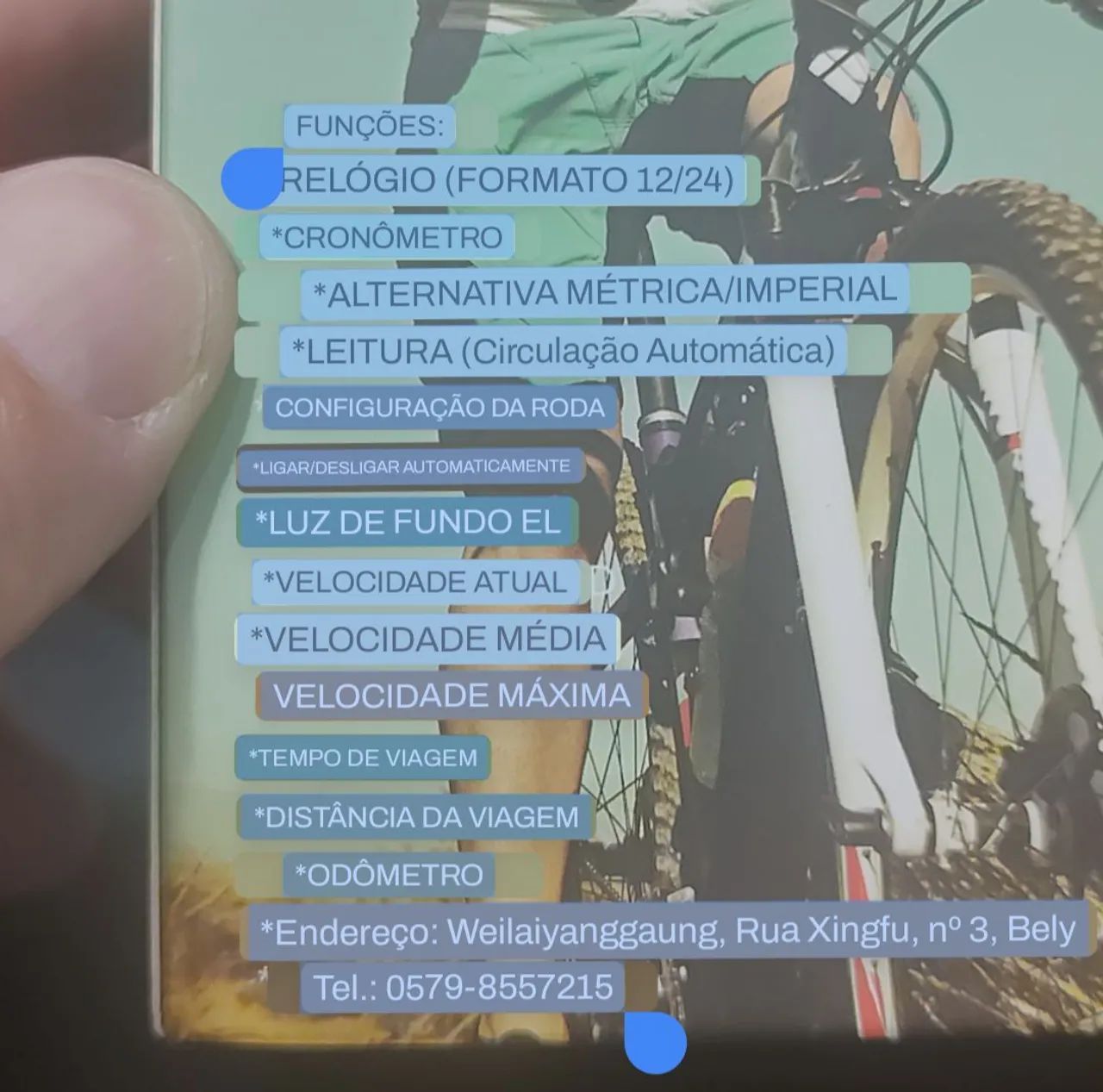 Computador de bike  - Foto 4