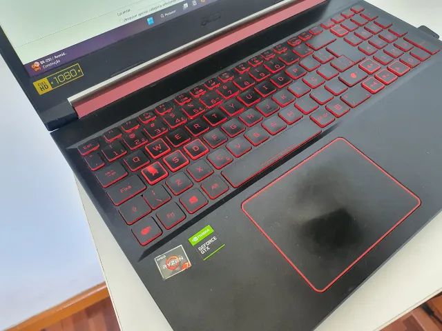 Notebook Gamer Acer Nitro 5 Ryzen 7 Com Placa de Vídeo e 1TB - Foto 4