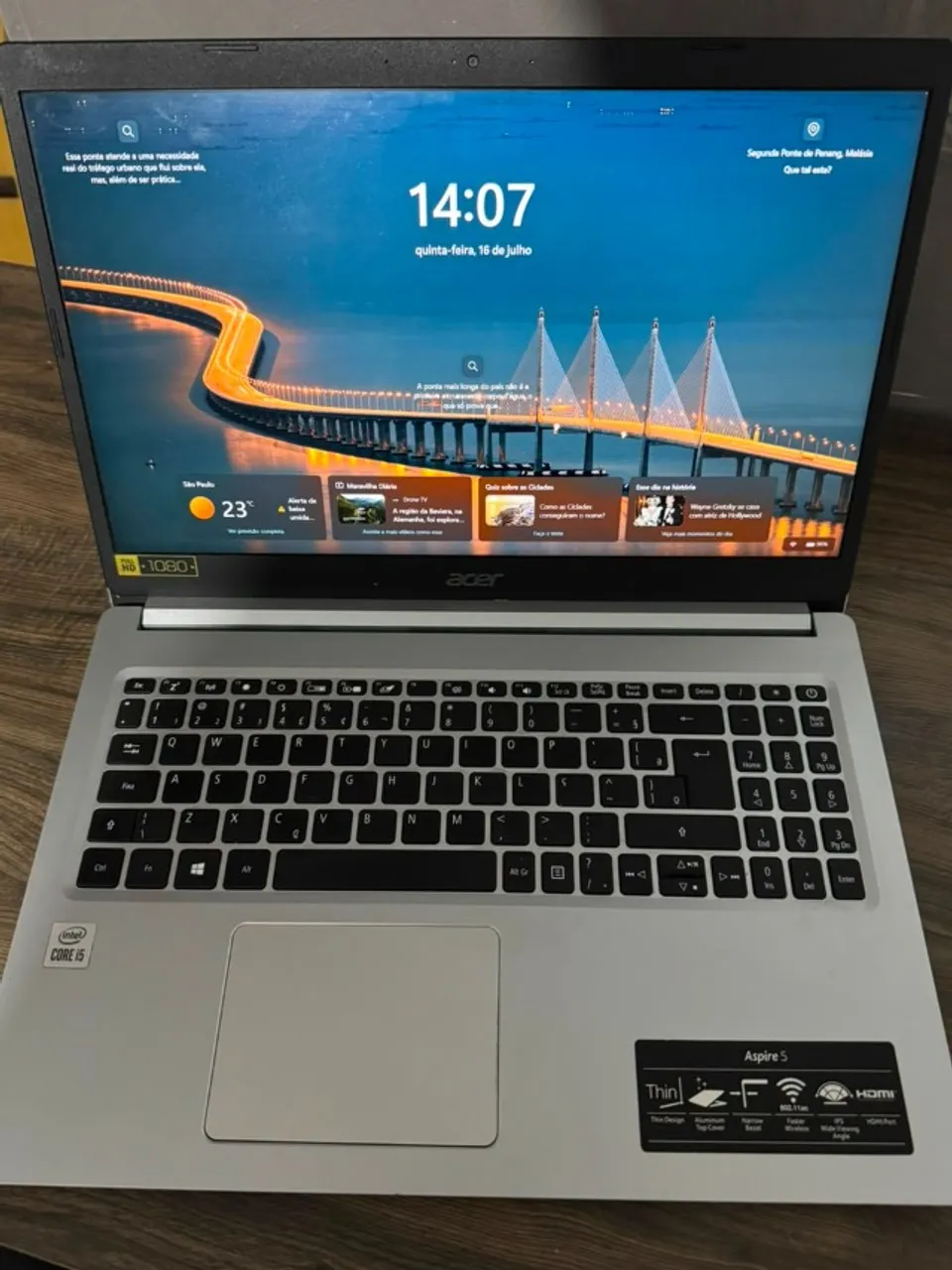 Macbook Pro M1 Pro 2021 16gb 500gb SSD 14 Polegadas 2021- Aceito