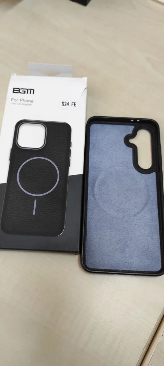 Kit com 3 capas de Celular Samsung S24 FE - Foto 4