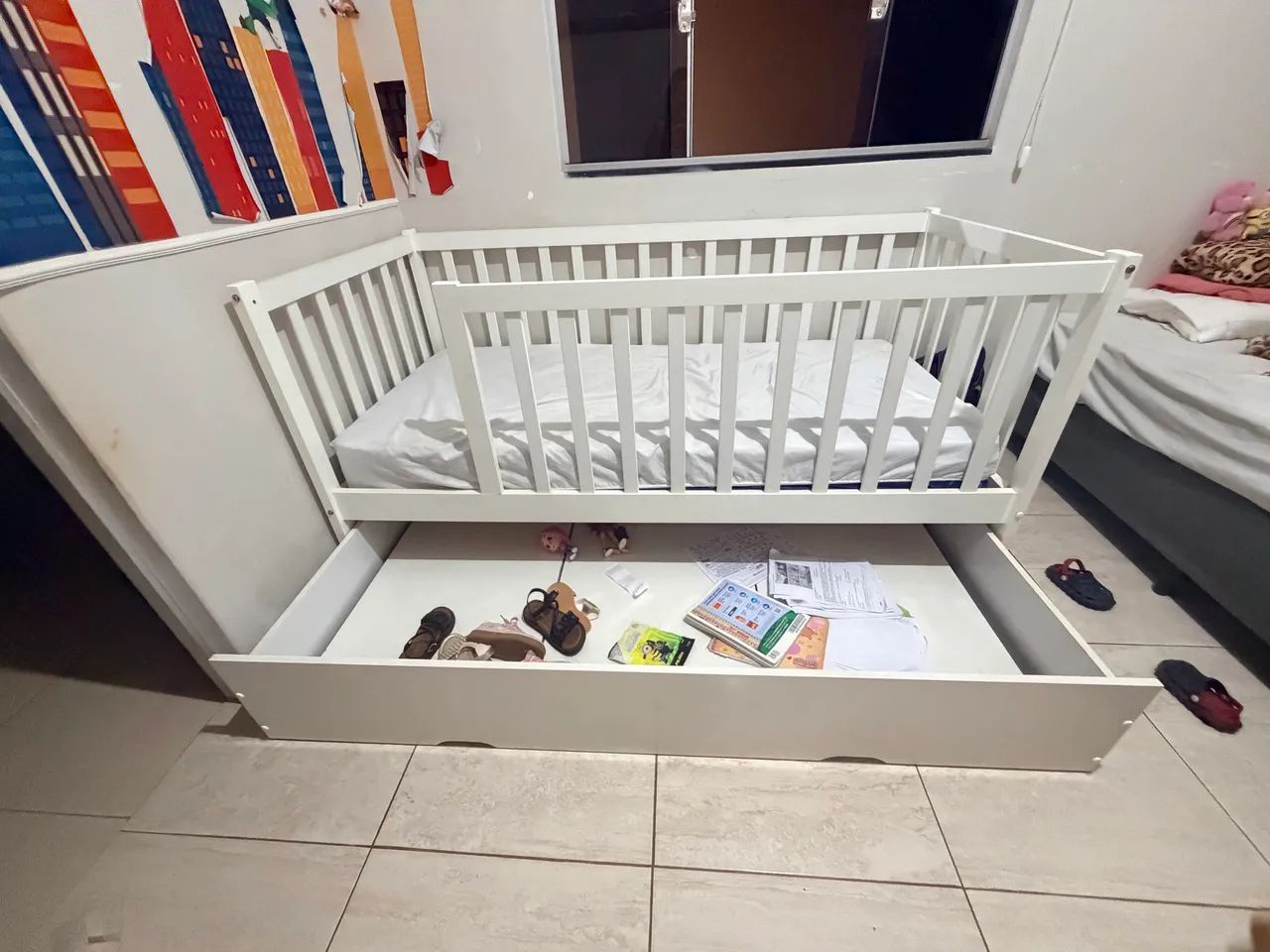 Vendo berço duplo tamanho cama de solteiro