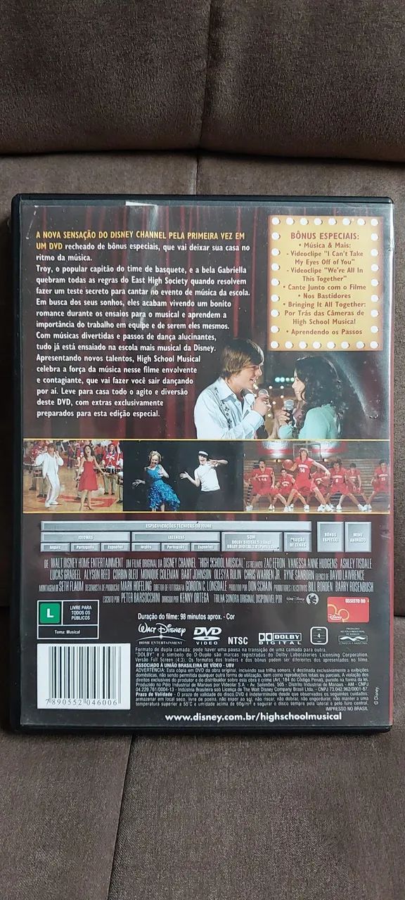 Kit DVDs High School Musical 1 e 2 - Foto 5