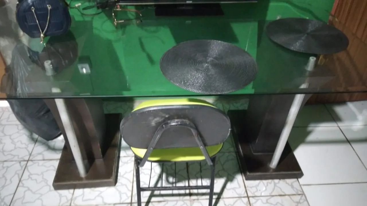 Mesa de vidro 